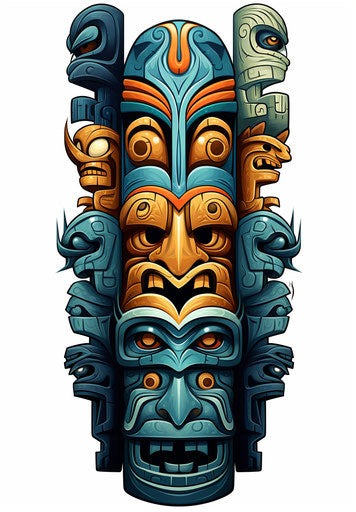 Vector totem pole