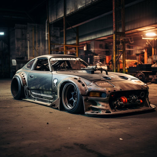 Toyota Supra classic Rat rod