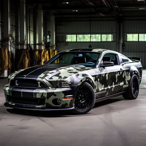 Classic Camouflage Ford Mustang GT Shelby