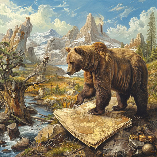 In Search of Treasure: Grizzly Bear on Ancient Map Quest