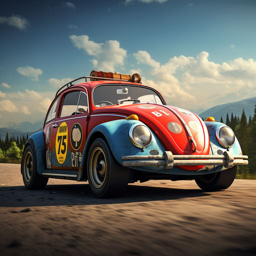 VW Beatle Classic Car Racecar