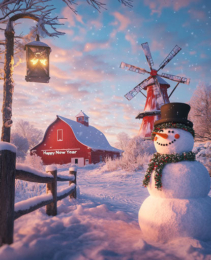 Cheerful Happy New Year Card Greeting NYE Images