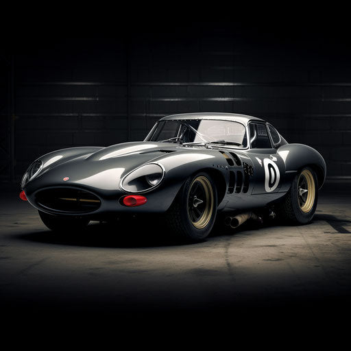 Jaguar E Type Car Racecar