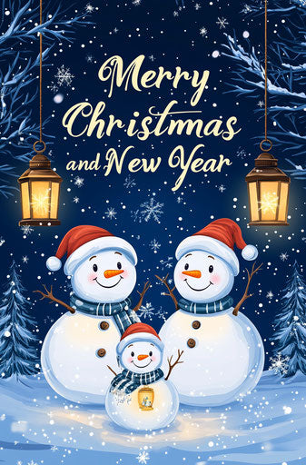 Joyful New Image Happy New Year NYE Greeting Packs