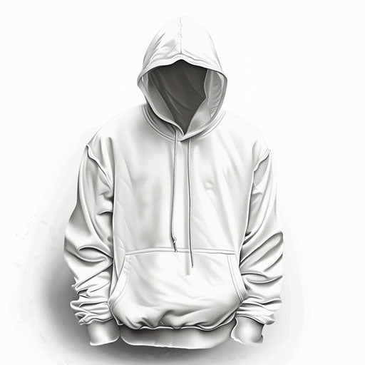 Hoodie clipart in a photo realistic style