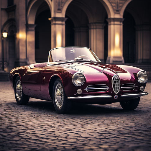 Classic 2-seater Burgandy