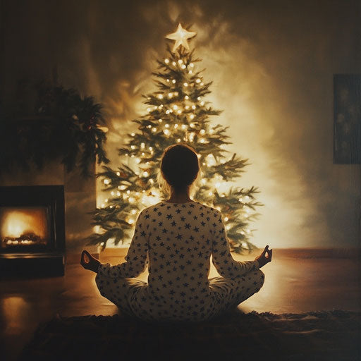 Elegant Christmas Pj Christmas Illustration