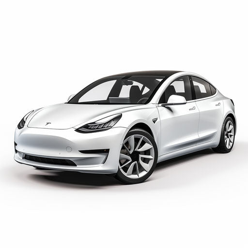 Tesla Model 3 White background