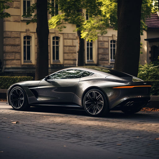 Side view of the Aston Martin DV5