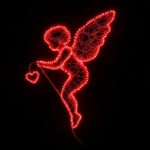 LED Cupid Silhouette for Valentine's Day