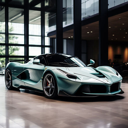 LaFerrari classic Seafoam blue