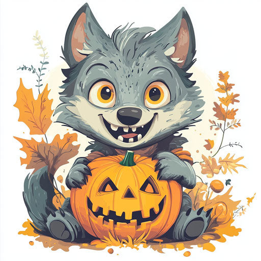 Ghoulish Spooky Halloween Halloween Design in High Resolution