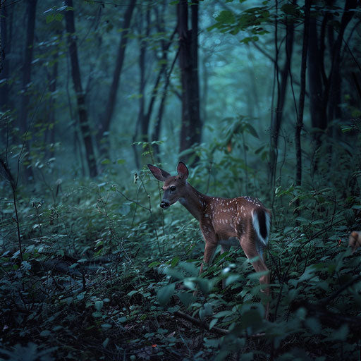 Thriving wildlife in Ozark Mountains' dense forests