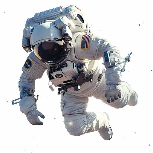 Realistic mission clipart on flat white background