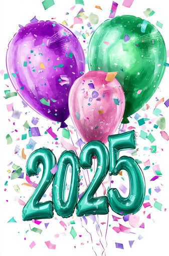 Cheerful New Image Happy New Year Celebration Art