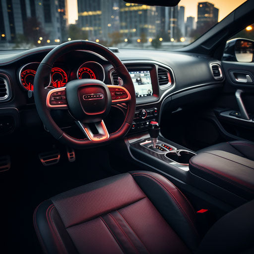 Interior Renovation of the Dodge Charger Hellcat