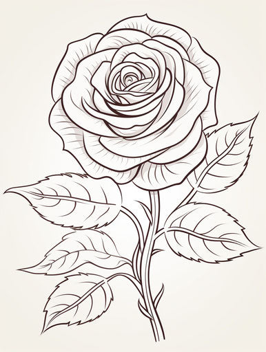 Learning Through Flower Coloring Pages