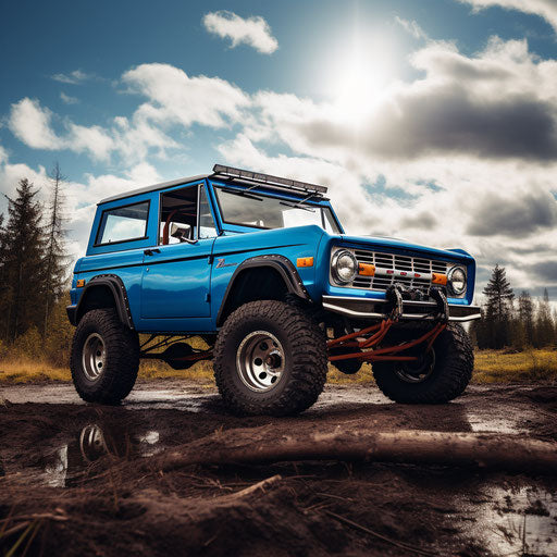 Ford Bronco Sport classic Bright blue