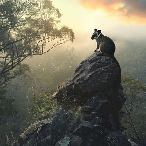 White Tail Possum: From Puzzles to Posters: Nature's Diversity