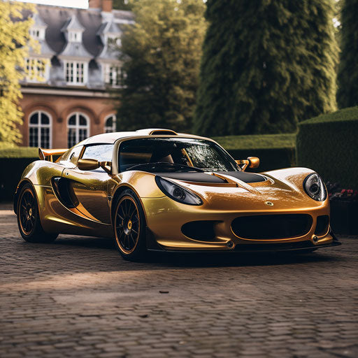 Lotus Elise classic gold