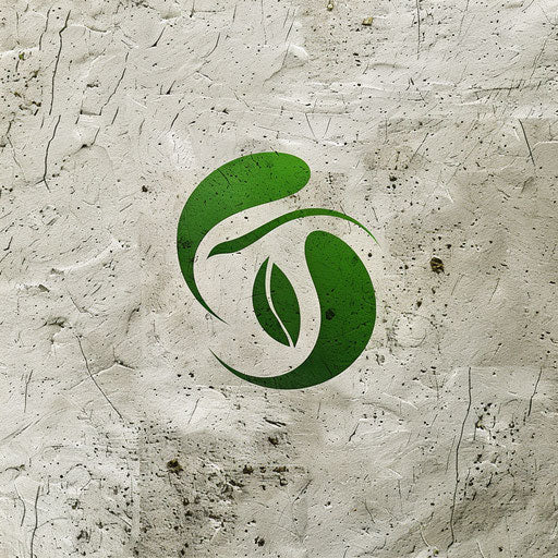 New logo inspired by nature with green accents on natural background