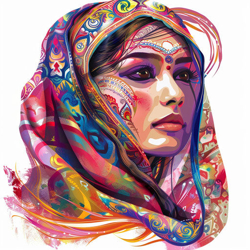 Realistic wedding clipart on flat white background, vibrant colors