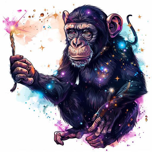 Enchanting magical monkey