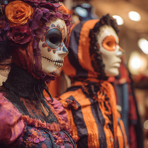 Vibrant and Spooky Halloween Costumes