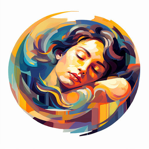 Sleep artwork in the style of Oil painting