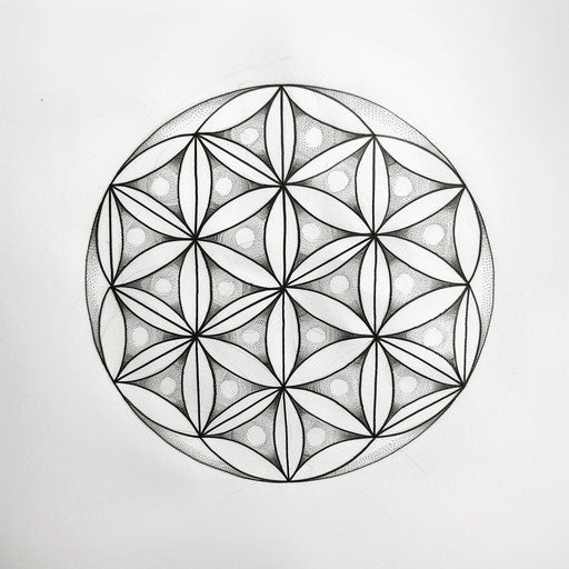 Detailed Geometric Tattoo Kit