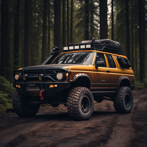 Ford Bronco Sport classic, a rally version with off-road mods