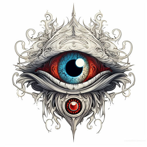 Eye of the fish 2, digital graphic design