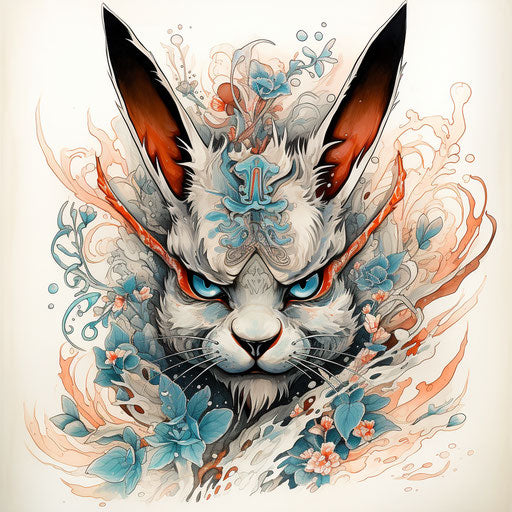 Japanese style rabbit inspired by Mazzoni and Mahfood