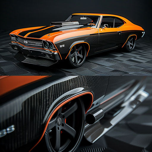 1969 Chevrolet Chevelle SS with carbon fiber body