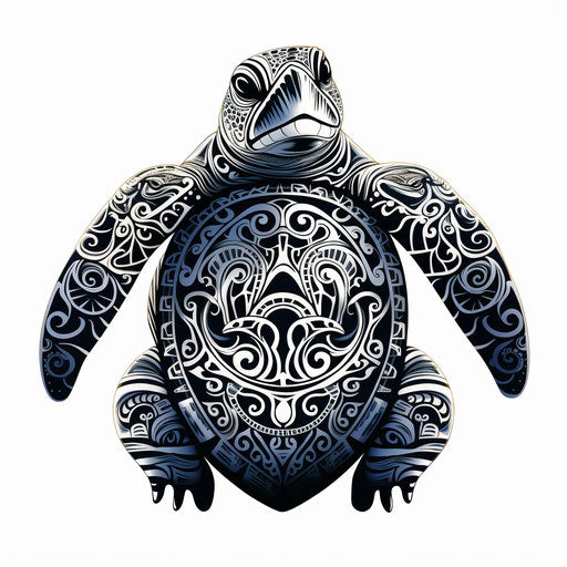 Precise geometric pattern in Tongan art style