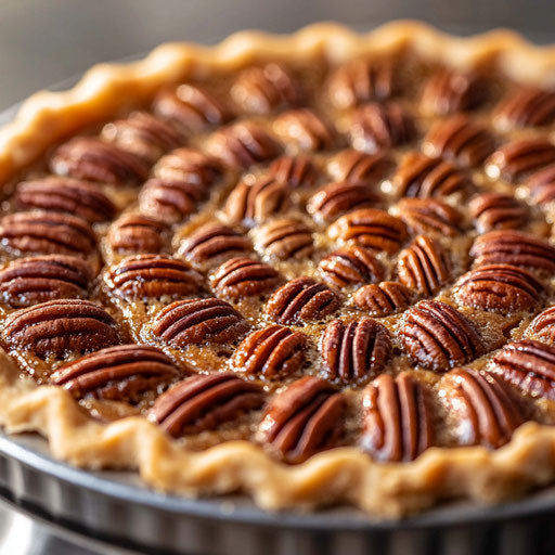 Perfectly baked pecan pie