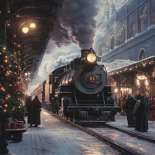 High-Quality Vintage Christmas Christmas Artwork