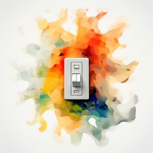 Impressionistic Art style switch clipart
