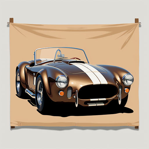Shelby Cobra AC car in shade of brown #5A4134