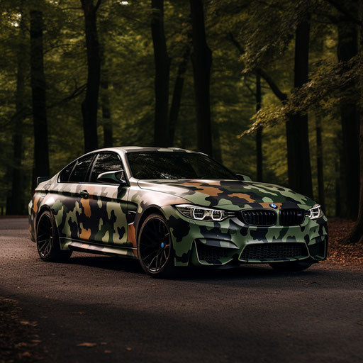 Classic BMW Car Camouflage