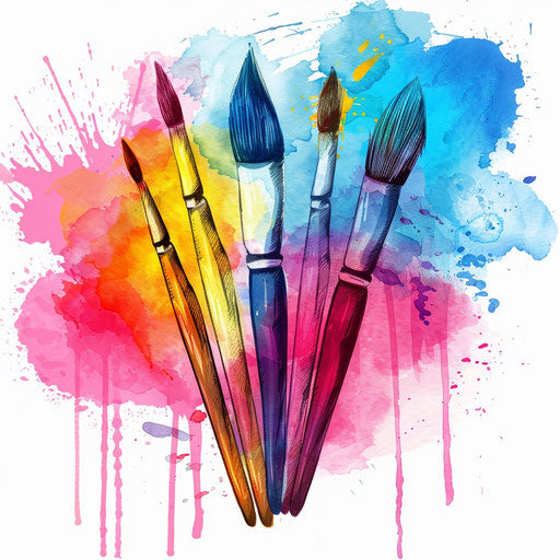 Graphic design logo with hand-drawn elements