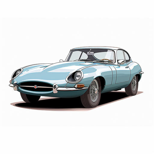 Jaguar E Type Car: Builder's Blueprint