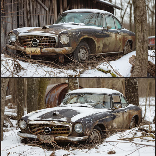 Hidden Gem: 1966 Volvo P1800 Found in a Rustic Barn