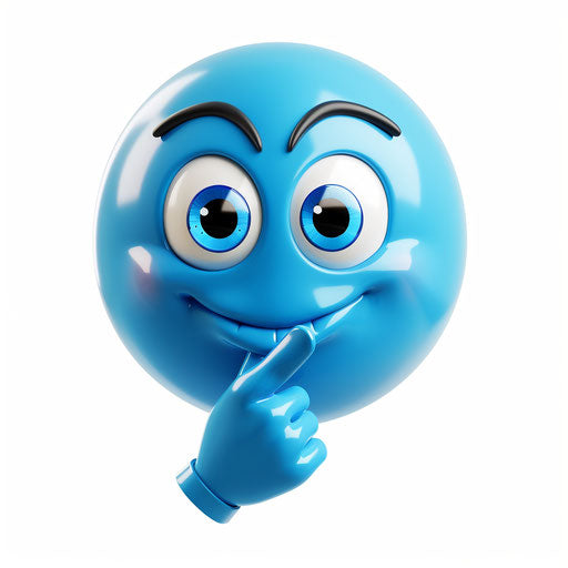 Vibrant Emoji Thinking Stickers for Chat Apps