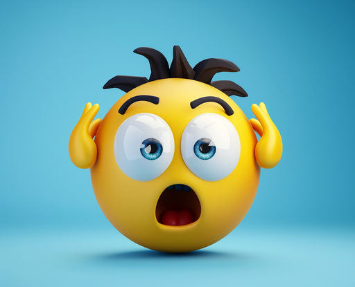 Boost Wellness with Positive Shocked Emoji