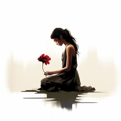 Clipart in the style of Chiaroscuro Art, on white background