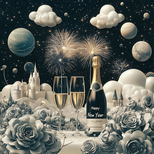 Vivid Happy New Year Images Holiday Graphics