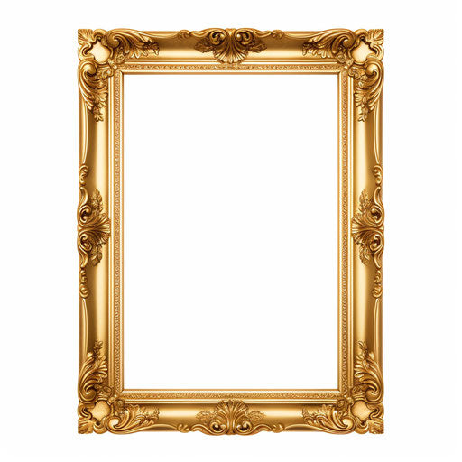 Picture frame clipart in the Minimalist style, on white background