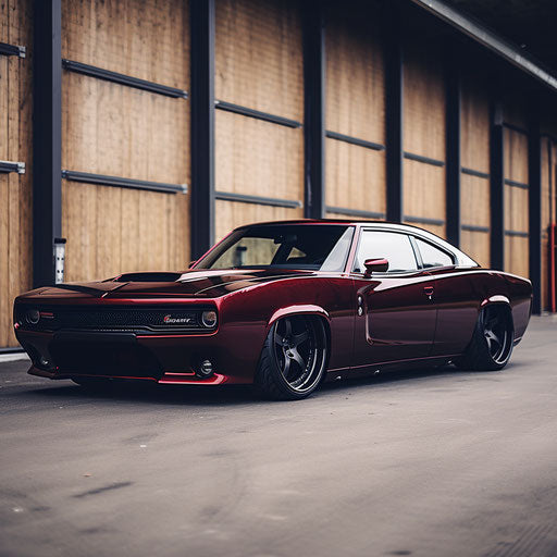 Vintage car upgraded