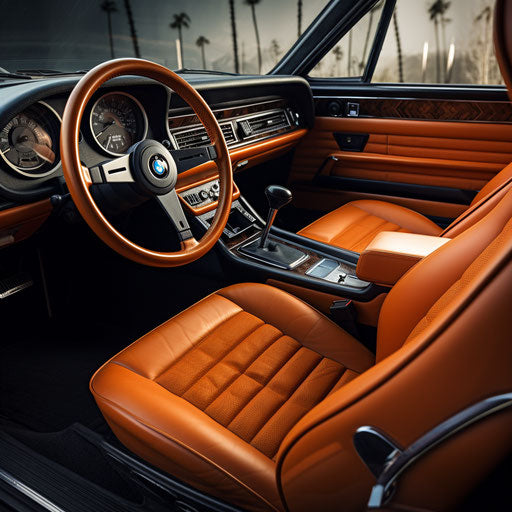 Classic Interior Refurbishment of BMW Car
